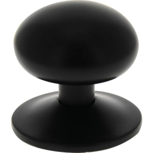 Bouton Sur Rosace Alu Naturel