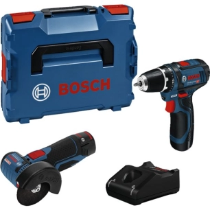 PACK perceuse visseuse 12V GSR 12V-15 + GWS 12V-76 - BOSCH