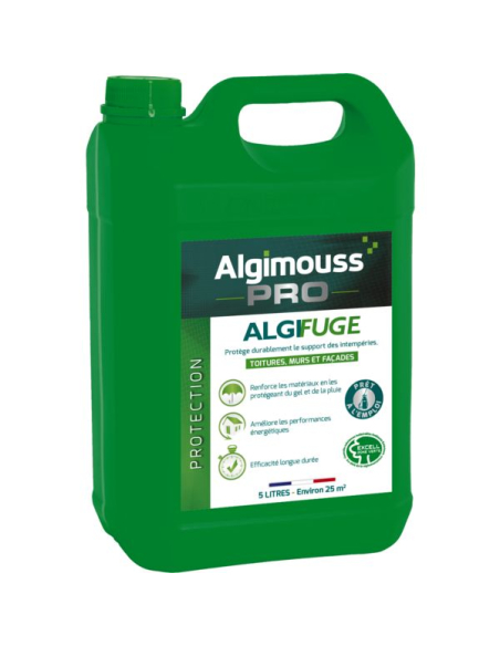 Algifuge 5L Traitement algicide et fongicide concentré - ALGIMOUSS