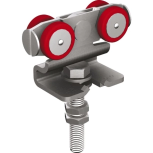 Monture Inox 304l/Chant Vis M12 Gl. Inox Roulementsmonture