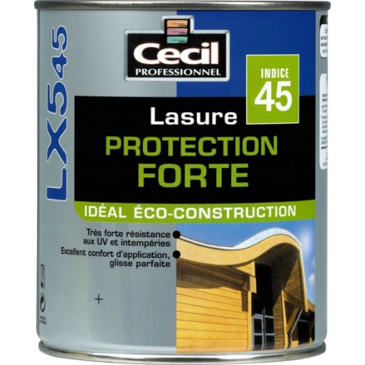 Lasure Protection Forte Lx545 Chêne Ancien 5l