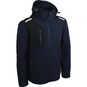 Veste Softshell Noire T.L