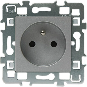 Casual Mecanisme Prise De Courant 2p+T Alu - DEBFLEX