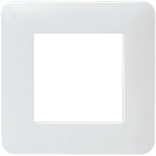 Casual Plaque 1 Poste Blanc