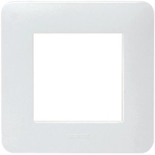 Casual Plaque 1 Poste Blanc