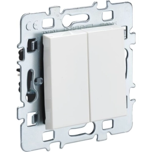 Casual Mecanisme Vv Double Cache Blanc Support Metal