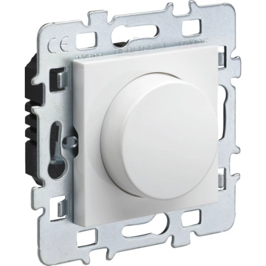 Casual Variateur 2 Fils Mécanisme Cache Blanc Support Métal