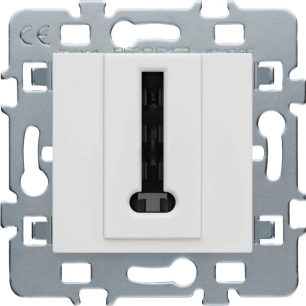 Casual Mécanisme Télephone Cache Blanc Support Métal