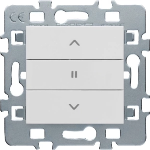 Casual Mécanisme Commande Volet Roulant Cache Blanc Support Méta L