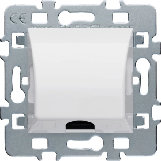 Casual Mécanisme Sortie Cable Cache Blanc Support Métal