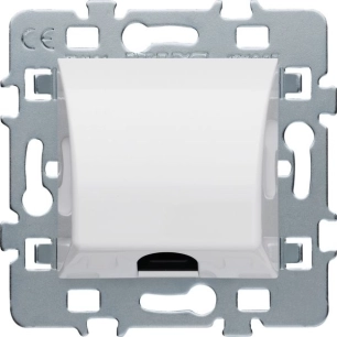 Casual Mécanisme Sortie Cable Cache Blanc Support Métal