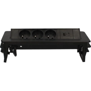 Bloc Prises Pivotant - 3 Prise