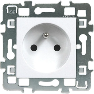 Casual Mecanisme Prise De Courant 2p+T Blanc - DEBFLEX