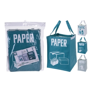 Ensemble De 3 Sacs Poubelles Réutilisables Spéciaux Pour Le Camping De Dimensions 30x30x39cm - No Disponible