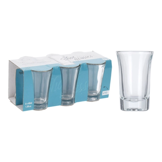 Ensemble De 6 Verres En Verre De 40ml - Excellent Houseware