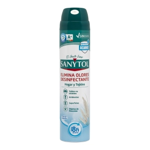 Desodorisant Désinfectant 300ml Sanytol Maison Et Tissus 3 En 1. - Sanytol