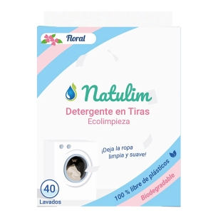 Détergent Floral Natulim En Bandes 40 Lavages - Natulim