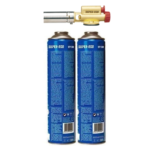 Chalumeau Easyfire Avec Filetage Piezo Eu 7/16 + 2 Réservoirs Btp300 1000000768 Super Ego - Super Ego