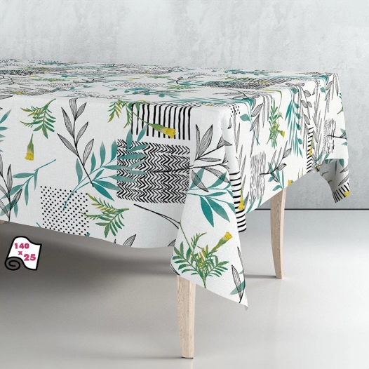 Mélange De Nappes En Rouleau Caoutchouc 140cm X 25m Exma. - Exma