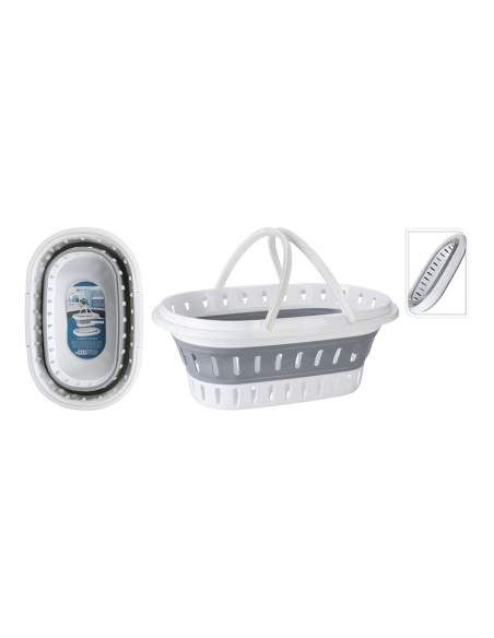 Panier Linge Pliable Gain de place, grande capacité - BATHROOM SOLUTIONS