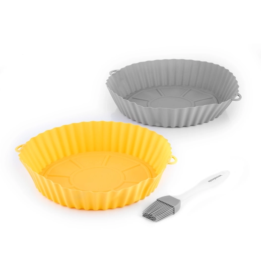 Paniers En Silicone Avec Pinceau Pour Friteuses À Air V0103786 Innovagoods - Innovagoods
