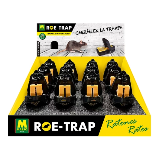 12 Piege À Souris Black Edition 231701 Masso - Masso