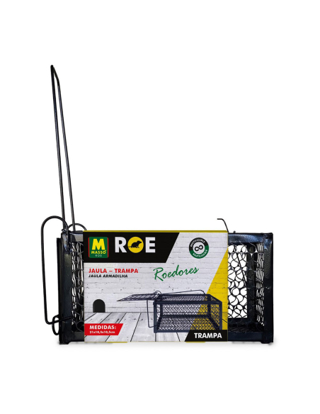 Cage/Piège Pour Rongeurs (20x10,5x10,5cm) 231703 Masso - Masso