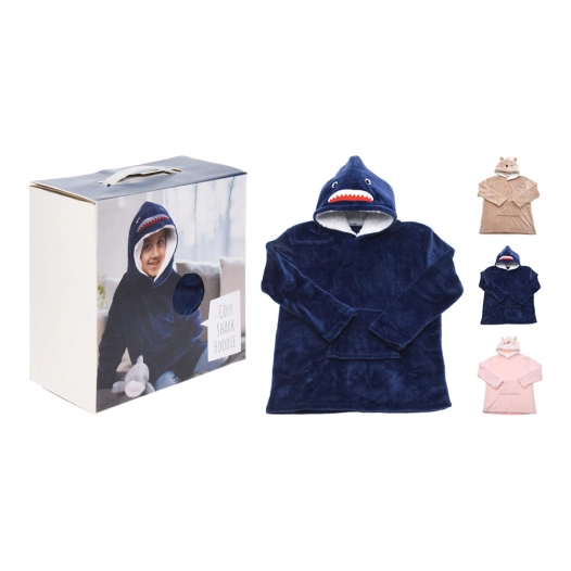 Poncho Pour Enfants Avec Des Modèles Variés Requin, Ours Et Licorne. - No Disponible
