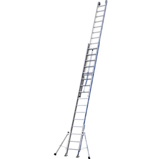 Echelle à coulisse platinium 500 à corde 2 plans 4m23 x 6m98 2x16 - TUBESCA