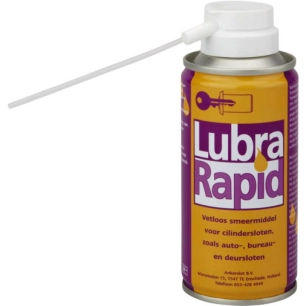 Lubrifiant Lubra Rapid speciale serrure et cylindre aerosolen 150ml - THIRARD