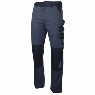 Pantalon de travail multipoche gris et noir sulfate taille 56 - LMA