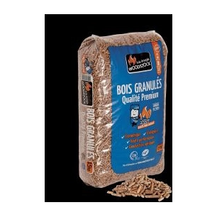 Sac de granulés pellets 15 kg qualité premium - Woodstock