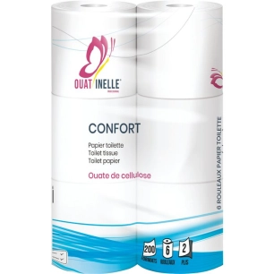 papier hyg blanc 16x6x200f