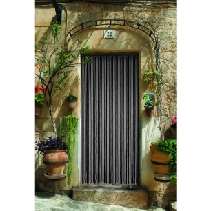 port corde cot 90x200 gris