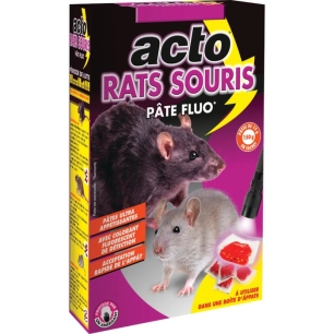 pate appat fluo rats souris
