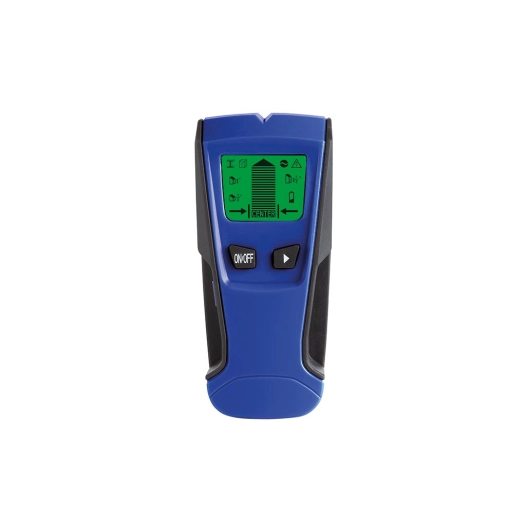 détecteur adapté au bois, aux métaux ferreux et aux fils sous tension en courant alternatif