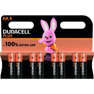 100% plus pile alc aa/lr6 x 8
