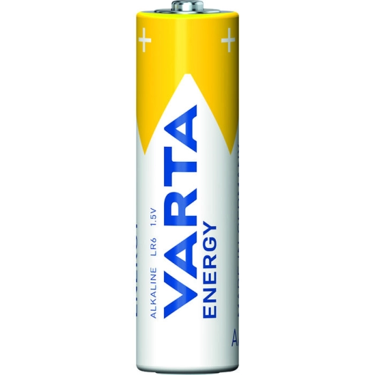 Pile Alcaline ENERGY LR6/AA. Blister 8+2 gratuites - VARTA