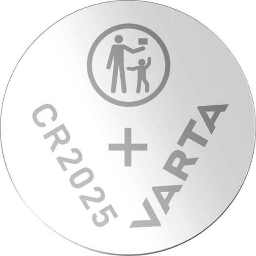 cr2025 x4 pile lithium 3v