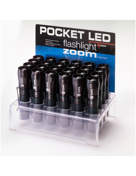 24 Torche LED P60 - 60032 + pile AA x 1 - LED 60lm