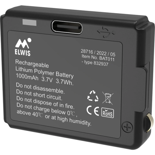 accu li-ion h430r 3,7v1000mah