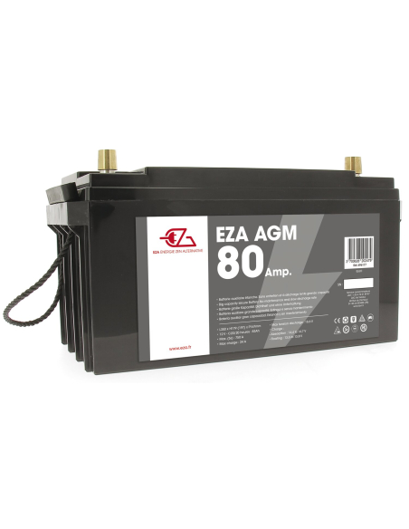 Batterie auxiliaire EZA AGM 80Ah
