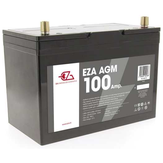 Batterie auxiliaire EZA AGM 100Ah