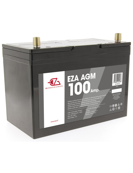 Batterie auxiliaire EZA AGM 100Ah