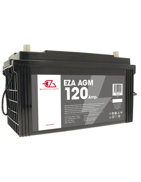 Batterie auxiliaire EZA AGM 120Ah
