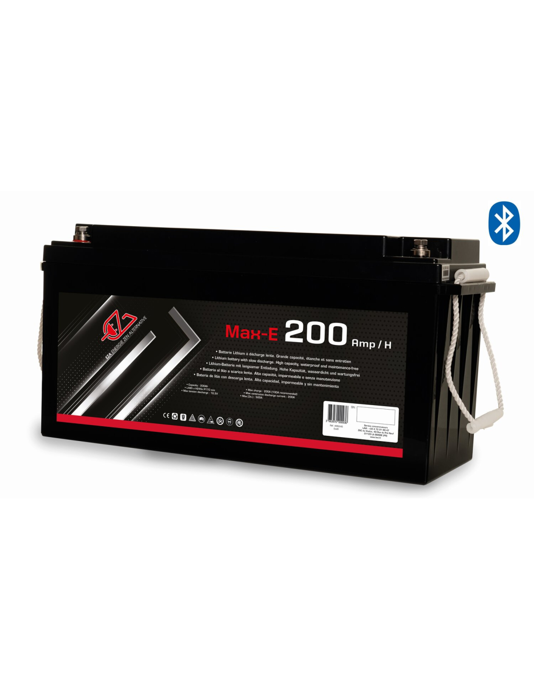 Batterie Lithium EZA MAX-E 200Ah