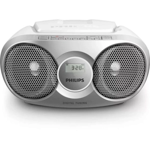 Tuner Digital FM - CD-R/RW - DBB - Line in - Silver - PHILIPS