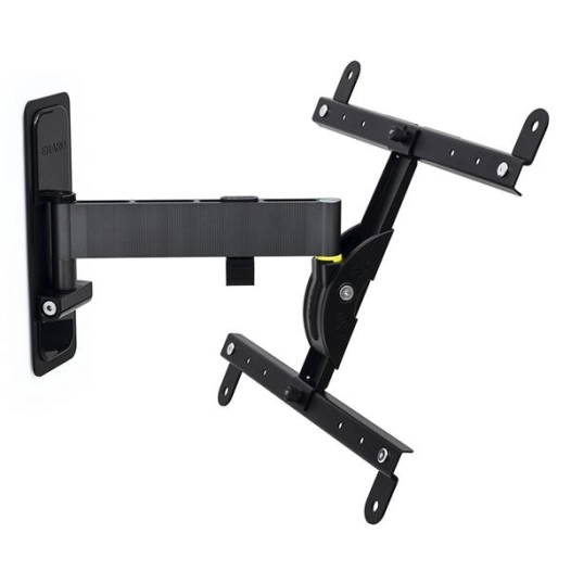 EXO 400TW2 support mural aluminium inclinable et orientable - Déport 325 mm - 1 bras - ERARD