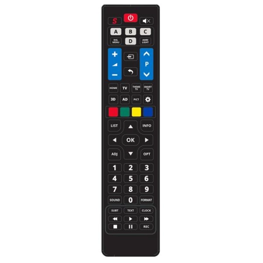 Télécommande universelle pour téléviseurs  PHILIPS - Sans programmation - MBG FRANCE