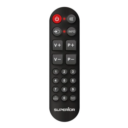 Télécommande simplifié - Grosse touche - LG / SONY / SAMSUNG / PANASONIC - MBG FRANCE